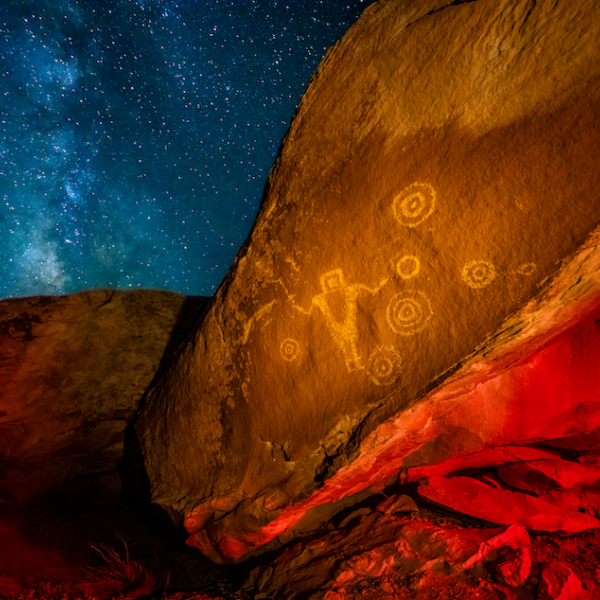 Mark DiOrio. The Juggler, Emery County, Utah, 2025. Digital Print.