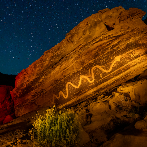 Mark DiOrio. Snake, Emery County, Utah, 2025. Digital Print.